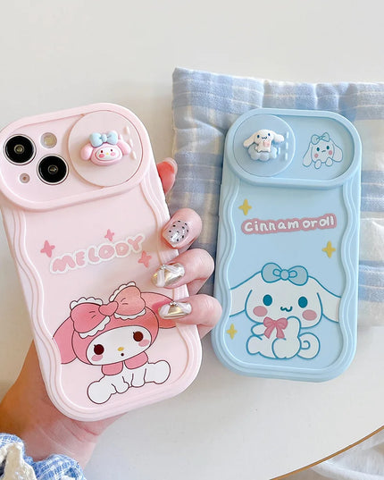 Melody and Cinnamoroll phone case