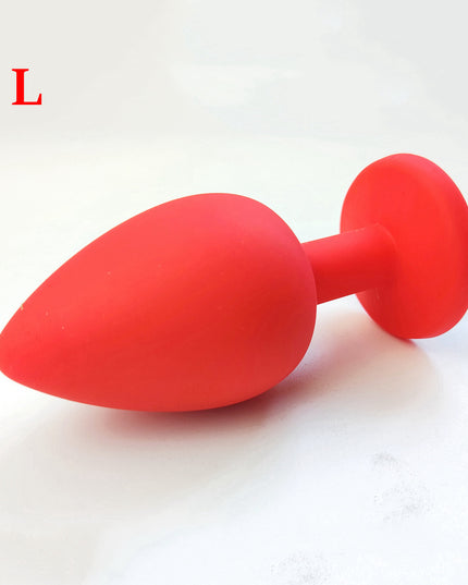 Plug Anal de Cristal / Silicona
