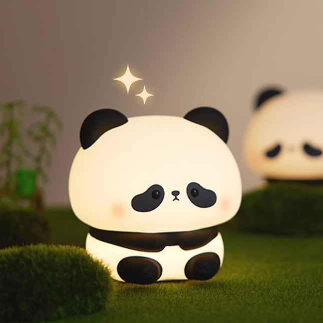Luz led nocturna panda Recargable USB con Temporizador