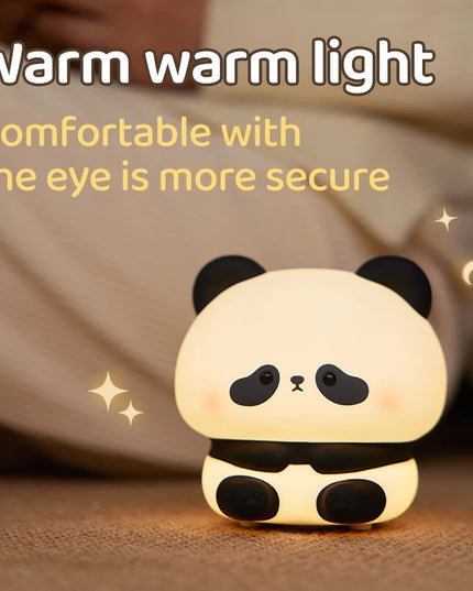 Panda LED Night Light USB Rechargeable with Timer
