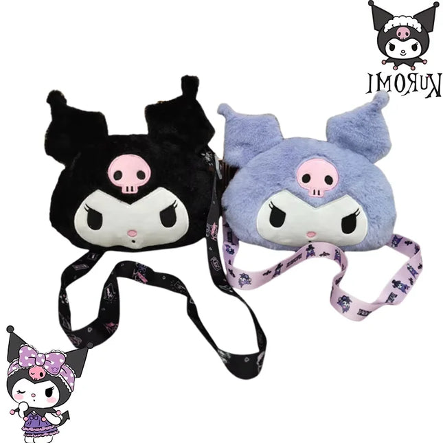 Cartera de Peluche Kuromi Sanrio